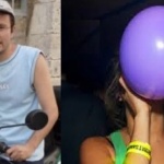 Директорът на Италианския лицей в Горна баня /НУКК/ сред облаци от райски газ