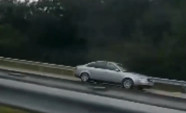 Шофьор кара със 120 км ч в насрещното на магистрала Хемус