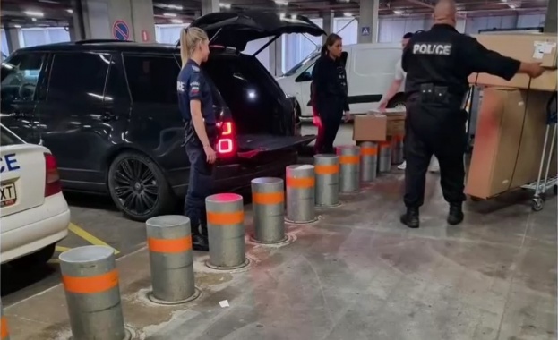 Защо полицаи бяха заснети да пренасят мебелите на Любена Павлова