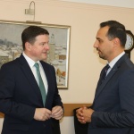 Министър Богданов обсъди икономическите отношения с посланика на Великобритания