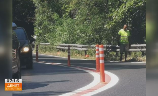 До края на септември ще бъдат поставени ограничителни колчета по