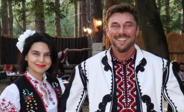 Миро от Каризма и съпругата му Ели която е родом