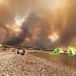 2 големи туроператорски компании са спрели полетите до Родос заради пожара