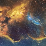 Телескопът „Джеймс Уеб“ откри водни пари в зона на формиране на планети