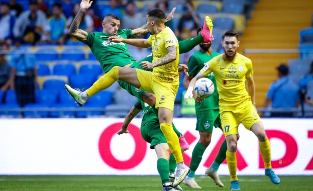 „Лудогорец” загуби първия мач срещу „Астана” в Лига Европа