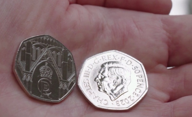Великобритания пусна в обращение специална монета от 50 пенса отбелязваща