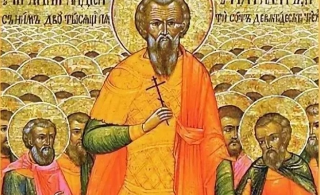 Нечестивият Максимиан който управлявал източната част на Римската империя повдигнал