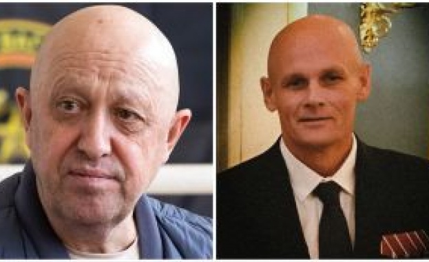 Основателят на ЧВК Вагнер Евгений Пригожин и дясната му ръка