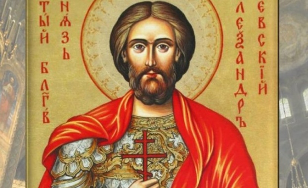 Почитаме паметта на Св. Александър Невски