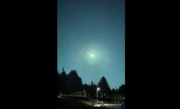 Голям метеор падна в югоизточната част на Турция Жители на