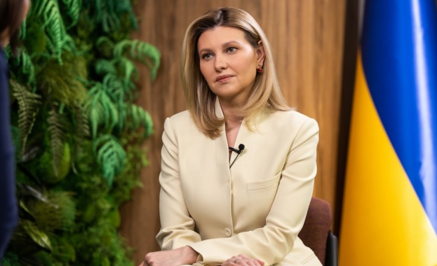 Първата дама на Украйна Олена Зеленска разказа пред Би Би