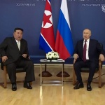 Путин се срещна с Ким Чен-ун на космодрума Восточний 