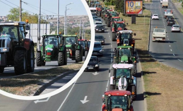 Протест на селскостопанския сектор блокира пътни артерии