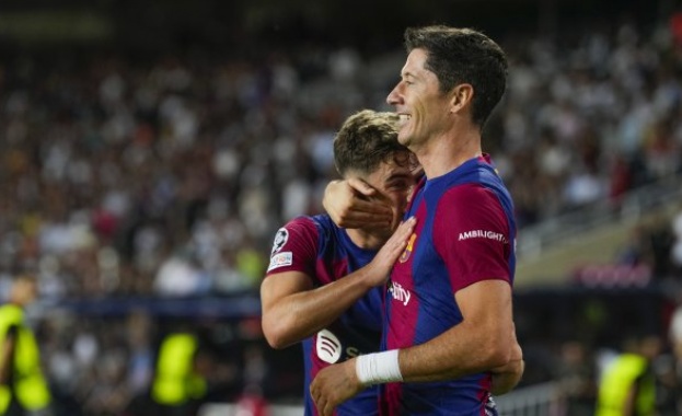 Барселона започна вихрено новия сезон в Шампионската лига Възпитаниците на