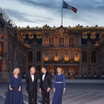 Пищен прием във Версайския дворец в чест на крал Чарлз III