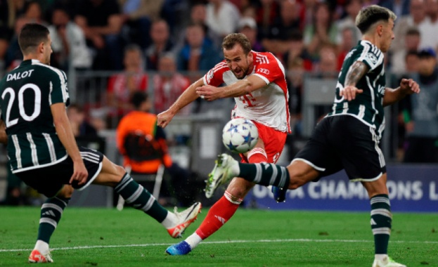 Байерн (Мюнхен) победи Манчестър Юнайтед с 4:3 в ШЛ