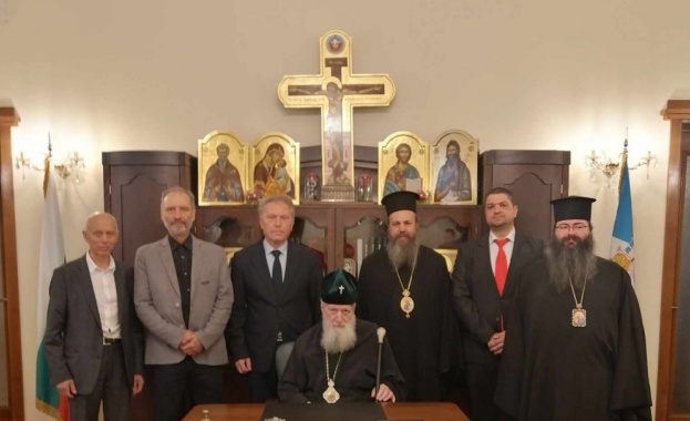 Негово Светейшество прие проф. д-р Борислав Юруков, ректор на Югозападния университет „Неофит Рилски“