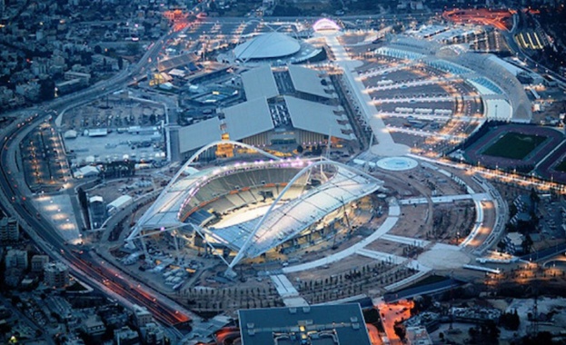 Стадионът, построен за Олимпийските игри в Атина през 2004 г.,