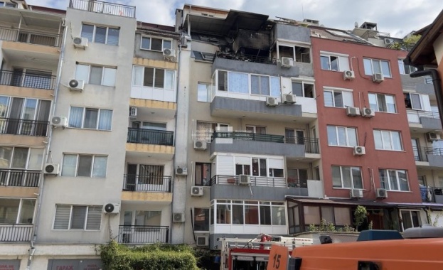 Жена загина при пожар в апартамент в Бургас 