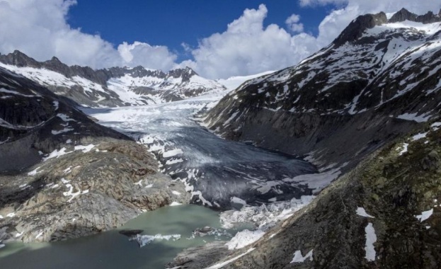 Швейцарските ледници през последните две години са се стопили толкова