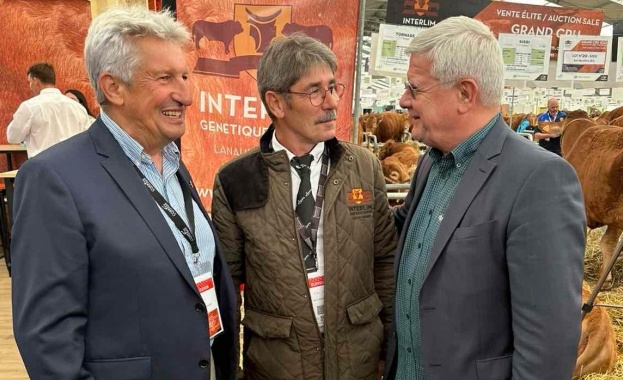 Министър Вътев: МЗХ и Институтът по животновъдство на Франция ще подпишат меморандум за сътрудничество