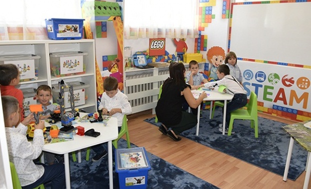 Иновативен STEAM център за детско развитие беше реализиран в ДГ №30 „Синчец“ с подкрепата на ЕНЕРГО-ПРО   