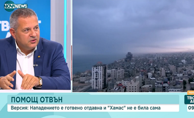 Гълъбов: "Хамас" се крие в училища, болници и населени места, използва цивилни като жив щит