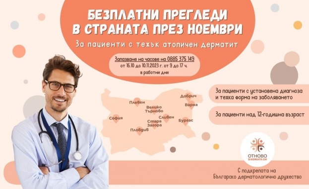 От днес 16 октомври стартира записване за безплатни прегледи за