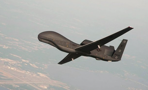 Американският разузнавателен дрон RQ 4B Global Hawk даде сигнал за тревога