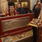 Патриарх Неофит посрещна мощите на Св. Евтимий - патриарх Търновски