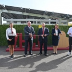 Министърът на образованието и науката откри фотоволтаичния парк на УНСС