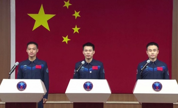 Китай ще изпрати най младия екипаж от тайконавти на космическата си