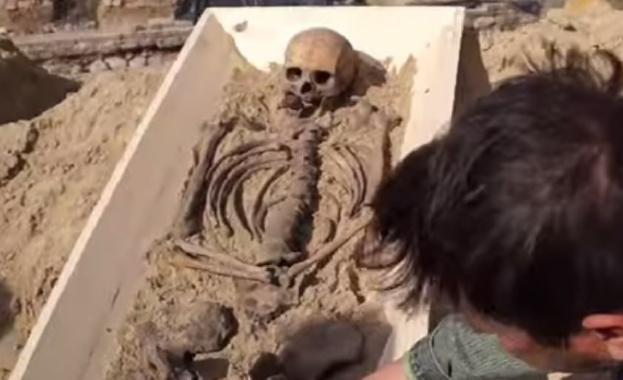 Археолози откриха вампири в полско гробище