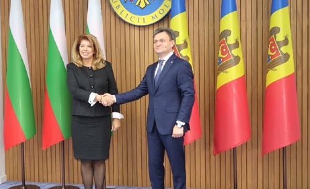 Вицепрезидентът Илияна Йотова получи гаранции при срещите си с молдовските