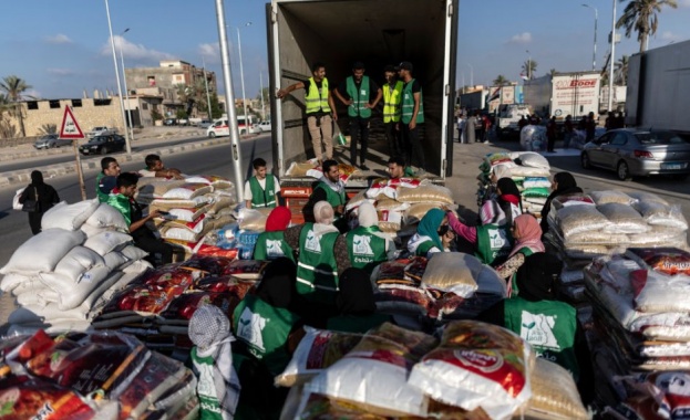 Русия изпрати 60 тона хуманитарна помощ за жителите на ивицата Газа