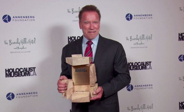 Арнолд Шварценегер получи награда за храброст от Музея на Холокоста в Ел Ей