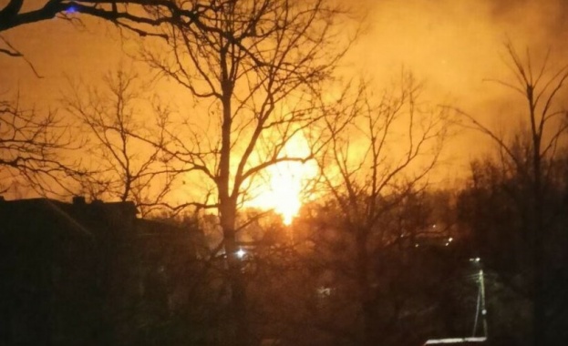 Пожар пламна в завод за експлозиви в Русия Огънят в