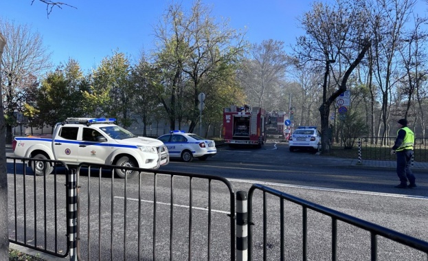 Автомобил с газова уредба се е запалил в буферния паркинг