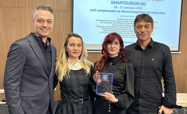 Дигитализирането на 100-те туристически обекта с първо отличие за принос в развитието на интелигентния туризъм
