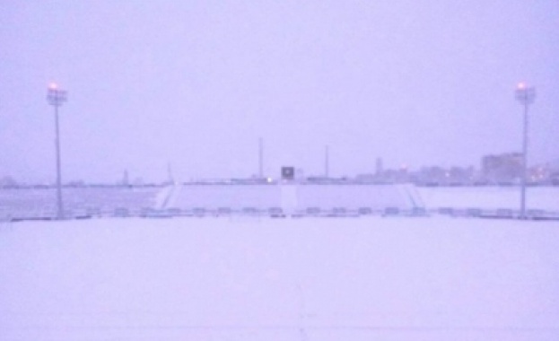 Мачът между ЦСКА 1948 и Арда няма да се проведе заради обилния снеговалеж