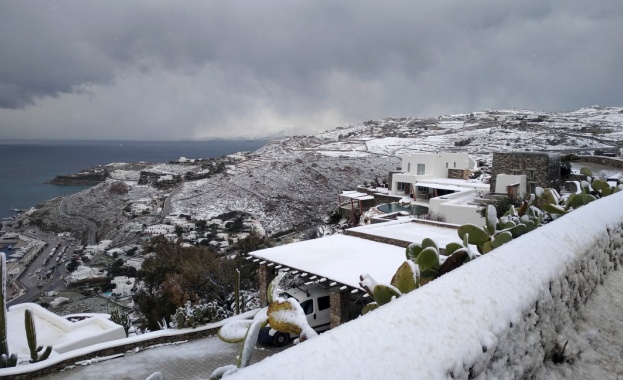 Лошото време в Гърция нанесе щети в редица райони, сред които полуостров Халкидики