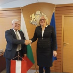 Министър Вътев обсъди с посланика на Австрия възможностите за разширяване на търговията със земеделски продукти