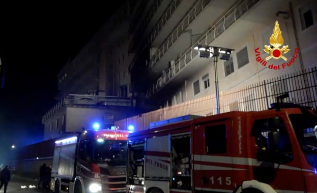 Три жертви и 200 евакуирани пациенти при пожар в болница в покрайнините на Рим 