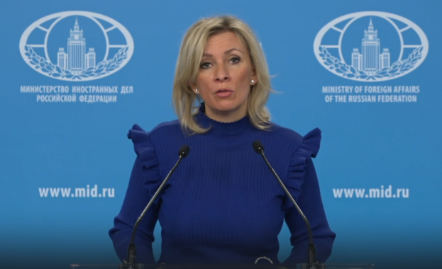 Говорителката на руското външно министерство Мария Захарова обвини украинския президент