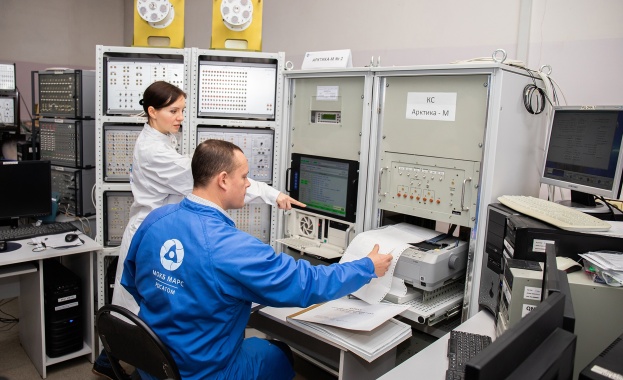 Русия изведе във високо елиптична орбита втория хидрометеорологичен спътник Арктика М