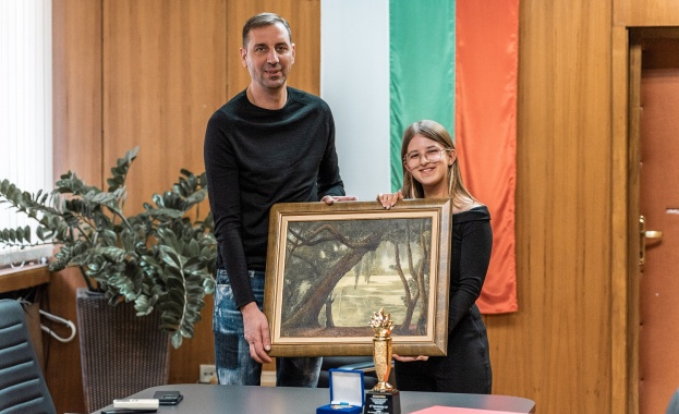 Многократната шампионка от международни олимпиади по математика Божидара Амуджиева и