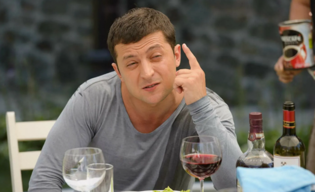 В традиционното си вечерно видеообръщение президентът на Украйна Володимир Зеленски