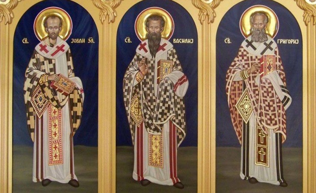 Св. Трисветители, велики архиереи