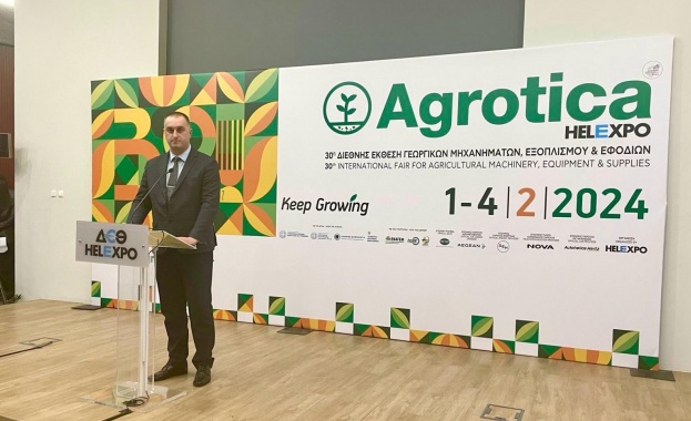 Зам.-министър Стратев участва в откриването на Международното изложение „Агротика“ в Солун