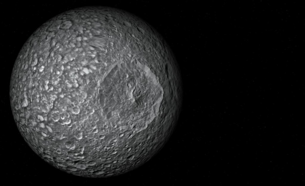 Сатурновата луна Мимас има скрит океан под повърхността